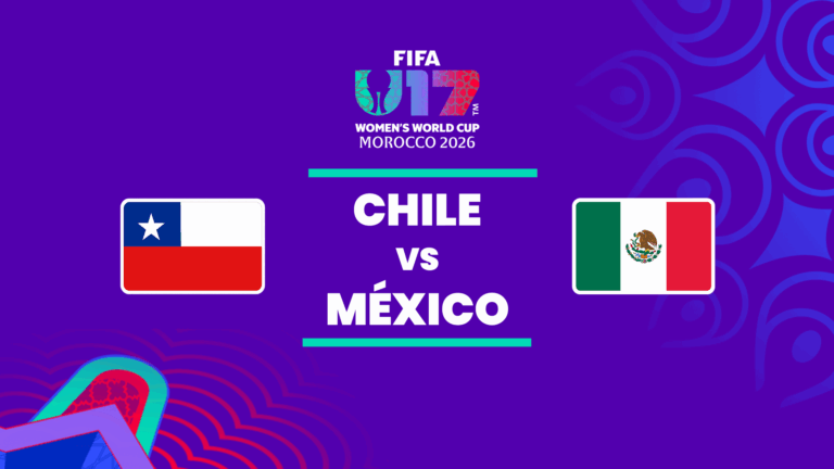 Chile vs México: Dónde ver EN VIVO, ONLINE y GRATIS partido por Mundial Sub 17 Femenino