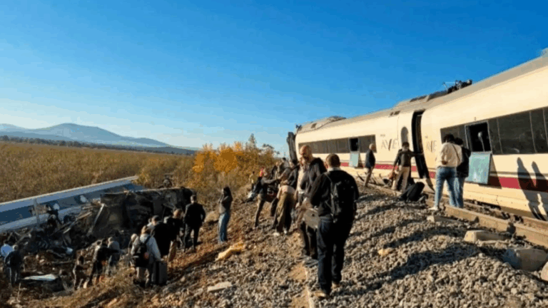VIDEO | Imágenes muestran la magnitud del fatal choque de trenes en España