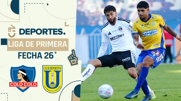 Colo Colo vs U. de Concepción: Dónde ver EN VIVO y ONLINE partido por Liga de Primera