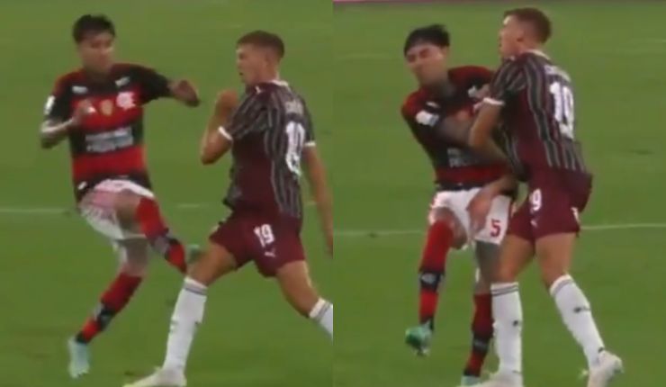 Con imagen incluida: El duro reclamo de Fluminense contra Erick Pulgar tras clásico ante Flamengo