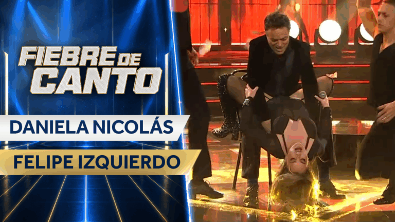 Una dupla inesperada pero explosiva: Daniela Nicolás y Felipe Izquierdo sorprendieron con sensual performance