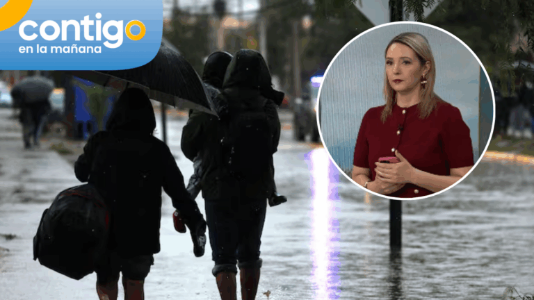 Lluvia hoy en Santiago: Revisa la hora en que las precipitaciones alcanzarán su mayor intensidad