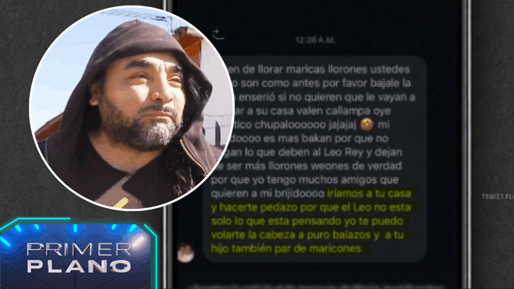 "Iríamos a tu casa a hacerte pedazos": Las fuertes amenazas de fans de Leo Rey a Alexítico