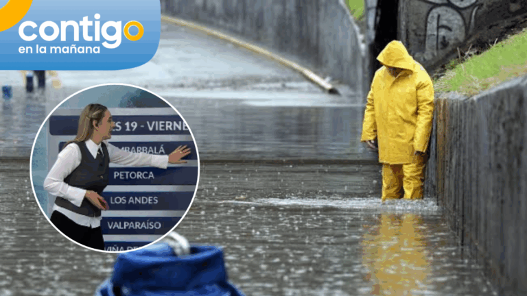 Hasta 88 mm de lluvia: Revisa la precipitación proyectada para la zona centro de nuestro país