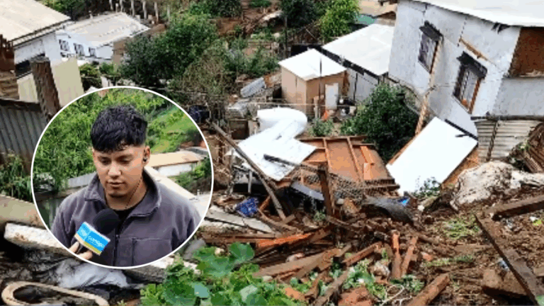 Alerta roja en Arauco: Socavón de medio kilómetro amenaza a familias y habitantes se rehúsan a abandonar hogares