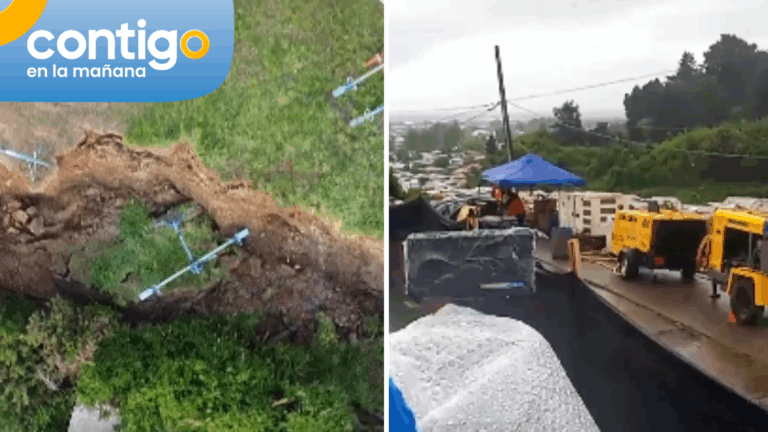 Alerta roja en Arauco: Socavón de medio kilómetro amenaza a familias y habitantes se rehúsan a abandonar hogares