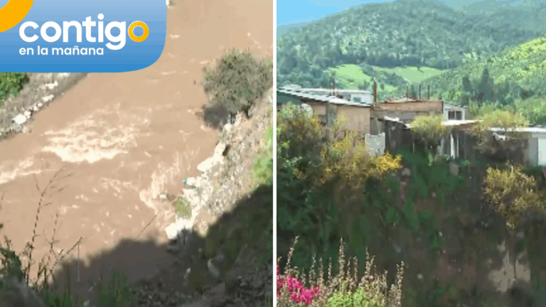 Riesgo de derrumbe en campamento de Puente Alto: 40 casas y más de 70 personas en peligro