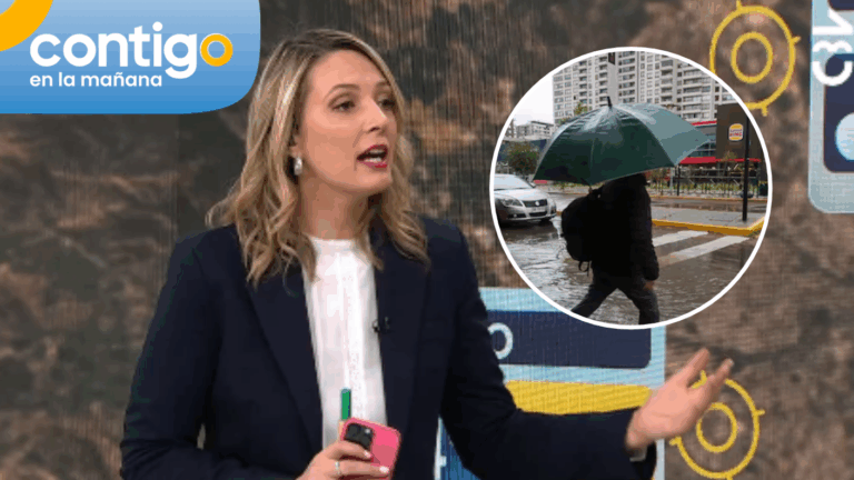 ¿Vuelven las lluvias a Santiago? chubascos podrían caer durante la jornada de este viernes