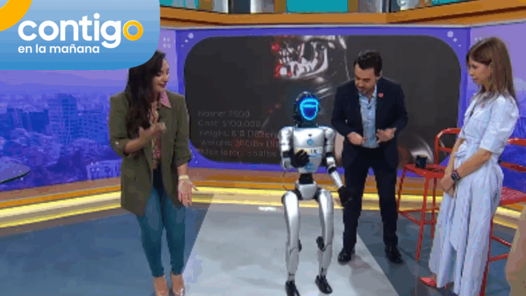 ¡Robot humanoide visitó Contigo en la Mañana! Dani Muñoz nos trajo las curiosidades más virales en su sección