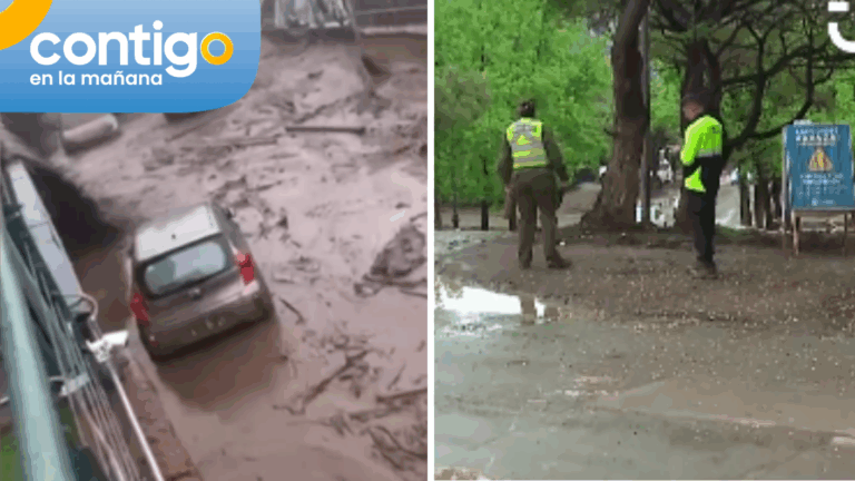 Alerta por sistema frontal: Llaman a evacuar zonas afectadas por aluvión en Las Condes