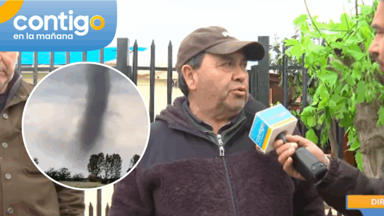 El impactante relato de hombre que fue azotado por tornado en Requínoa: 