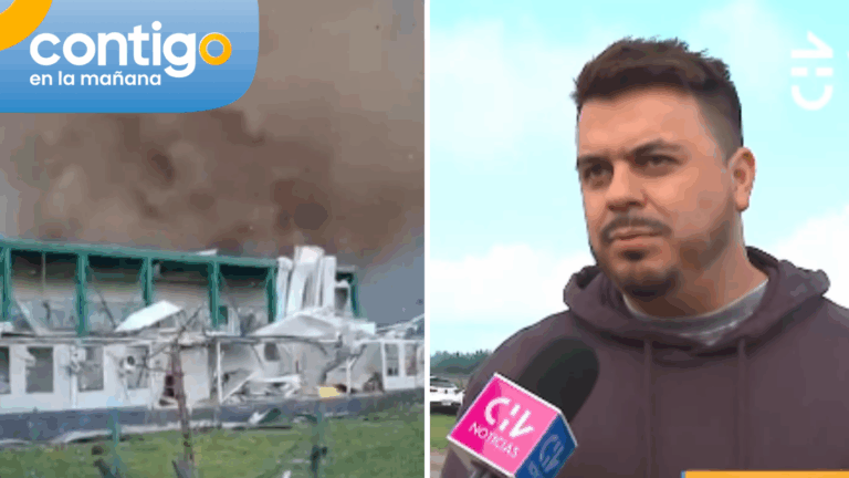 Profesor de colegio afectado por tornado EF-2 en Requínoa revivió momentos de pánico: 