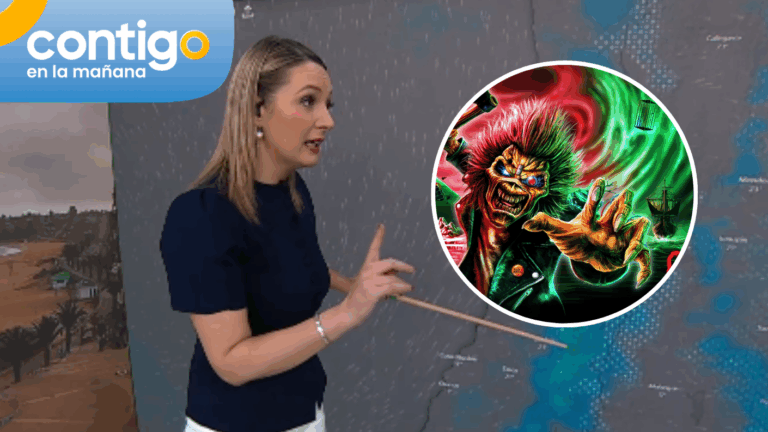 ¿Las lluvias se tomarán el concierto de Iron Maiden? Allison Göhler detalló el pronóstico para este domingo