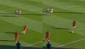 No estaba en el guion: La insólita jugada preparada que salió mal a España ante Chile en Mundial Sub 17