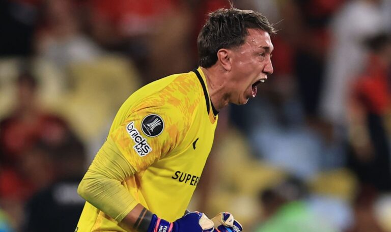 El desahogo de Fernando Muslera tras ser figura en Estudiantes ante Flamengo: 