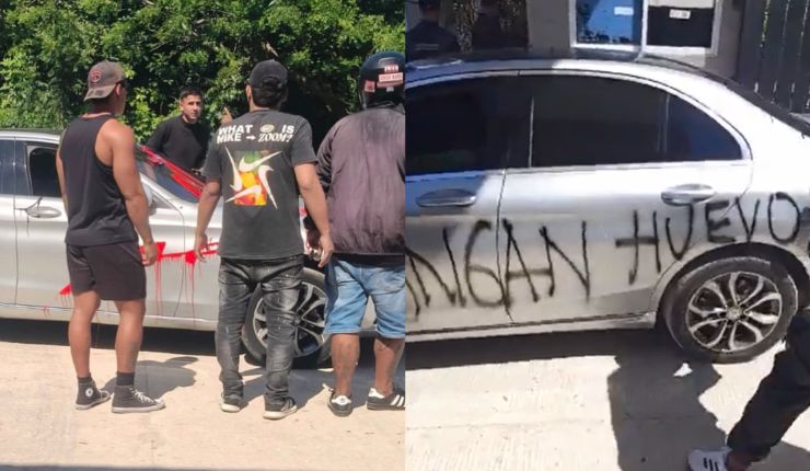 Tensa situación para ex jugador de Colo Colo: Barras vandalizaron su auto y le dejaron fuerte mensaje