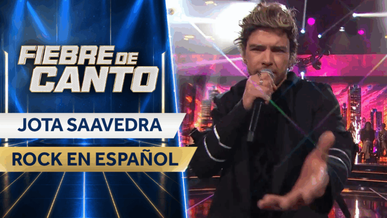¡Todo un ave de presa! Jota Saavedra se tomó el escenario con un clásico de Soda Stereo