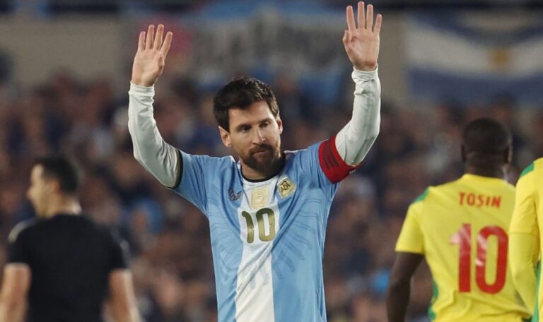 Entre lágrimas y un gol: Messi tuvo su última función con la Selección Argentina en triunfo ante Benín
