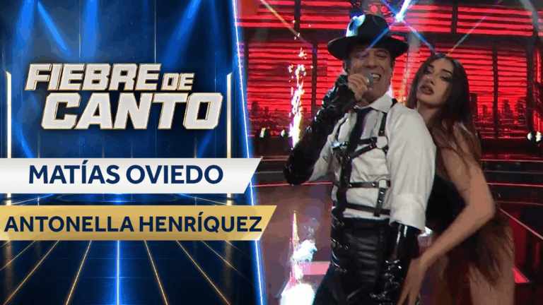 ¡Pura seducción! Matías Oviedo sacó su lado más atrevido junto a Anto Henríquez en Fiebre de Canto