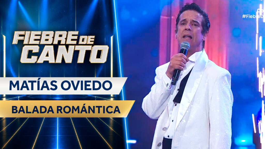 Versionando a Mon Laferte: Matías Oviedo se la jugó con un desafiante éxito en Fiebre de Canto