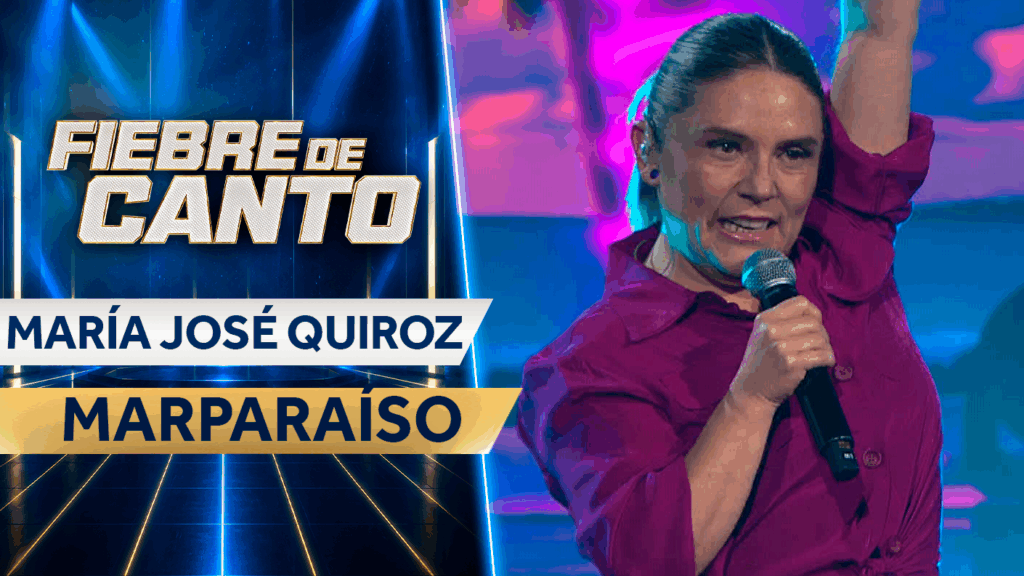 ¡Una Marparaíso! María José Quiroz sacó todo su sello de cantante con impactante performance