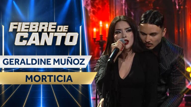 La reina absoluta de lo macabro: Gerladine Muñoz mostró su fasceta más oscura con su rol de Morticia Addams