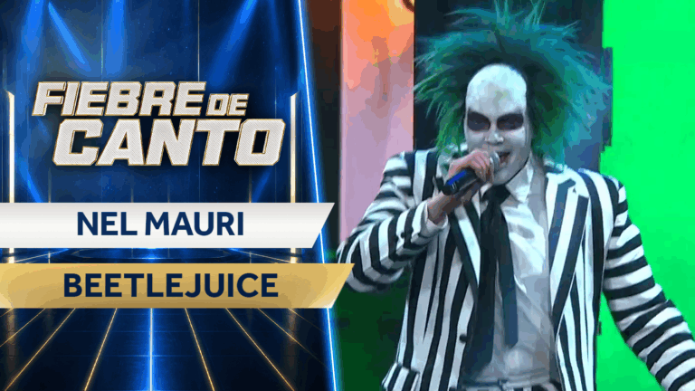 Beetlejuice, Beetlejuice, ¡Beetlejuice! Nel Mauri desató la fiesta en Fiebre de Canto con “Yo te diré”