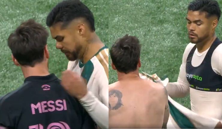 Hay respeto: El especial intercambio entre Paulo Díaz y Lionel Messi que no pasó inadvertido