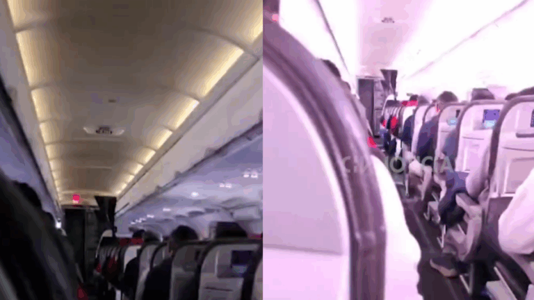 Impactante registro: pasajeros de avión Latam fueron sorprendidos por un rayo en pleno vuelo