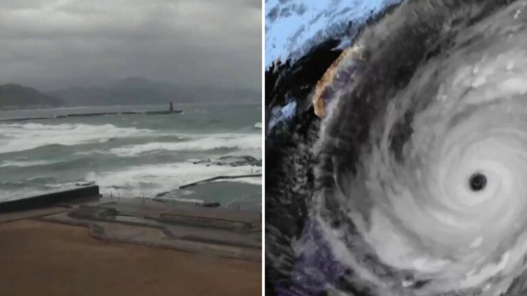 Súper tifón Champi amenaza a Japón, Taiwán y China: Anticipan ráfagas de viento de hasta 300 km/h
