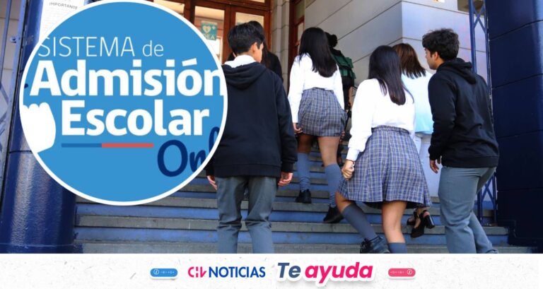 Último día para revisar los resultados del Admisión Escolar 2027: cómo aceptar el cupo y asegurar la matrícula