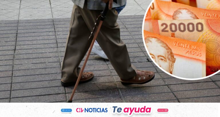 Hasta $482 mil: los bonos y beneficios del Estado que pueden recibir pensionados y adultos mayores