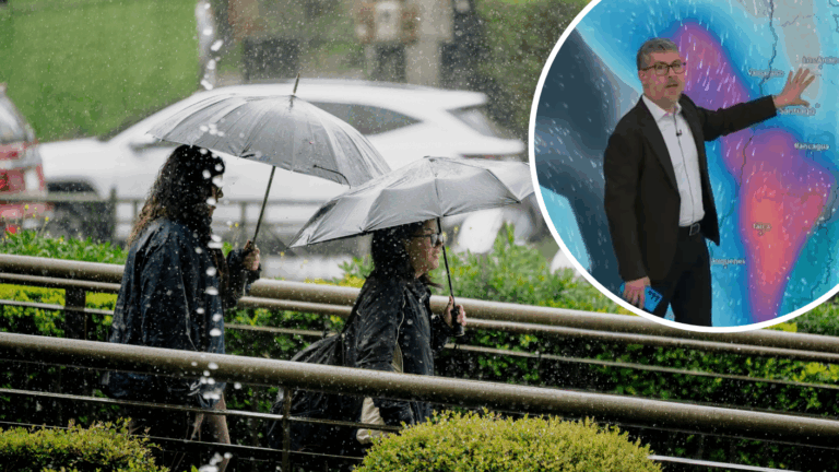 Lluvias se intensificarán este martes en Santiago: Revisa cuánto lloverá en la capital