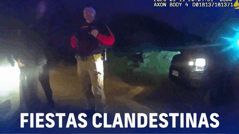Dron nocturno permitió frustrar fiesta clandestina en Las Condes: Había menores de edad y alcohol