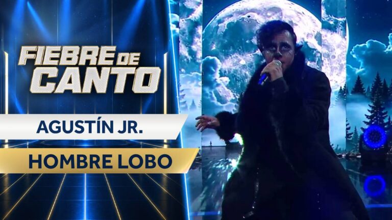 ¡Sacó las garras en la pista! Agustín Jr. devoró en Fiebre de Canto con su interpretación de Miguel Bosé