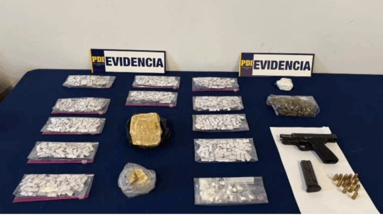 Encuentran a menor de 6 años intoxicada con cocaína durante allanamiento de campamentos en Osorno