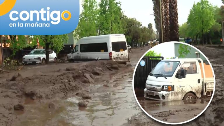 Decretan zona de catástrofe en Las Condes: Así quedó el sector San Carlos de Apoquindo tras devastador aluvión
