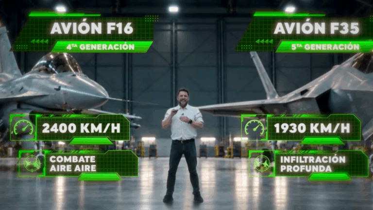 ¿Cómo es el avión F35 que quiere comprar Chile? El posible reemplazo de los F5 de la FACh