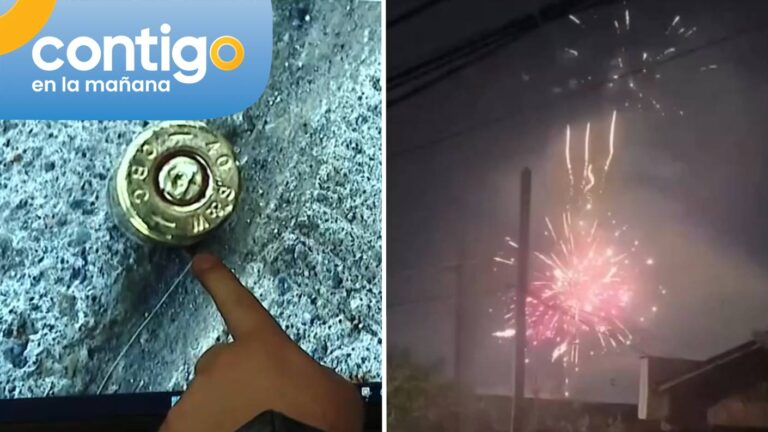 Un matrimonio que se salió de control: Fuegos artificiales y balaceras que se prolongaron por 20 minutos en Cerrillos