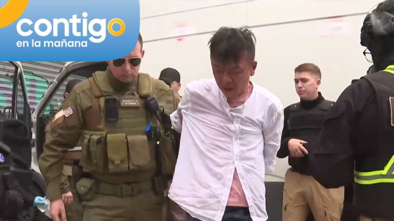 Amenazó a funcionarios con arma blanca: Ciudadano chino fue detenido tras chocar ebrio contra local comercial
