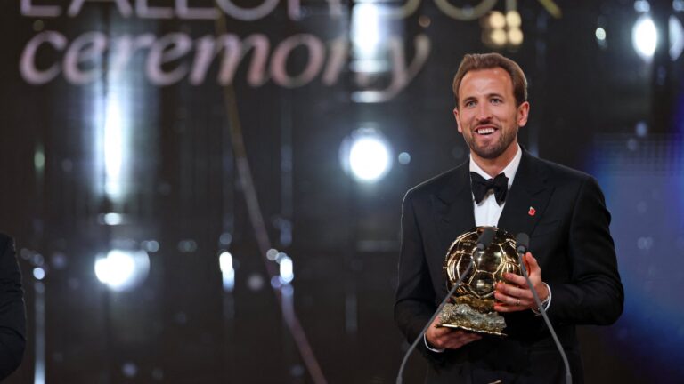 Superó a Mbappé y Yamal: Harry Kane da el golpe y se queda con el Balón de Oro