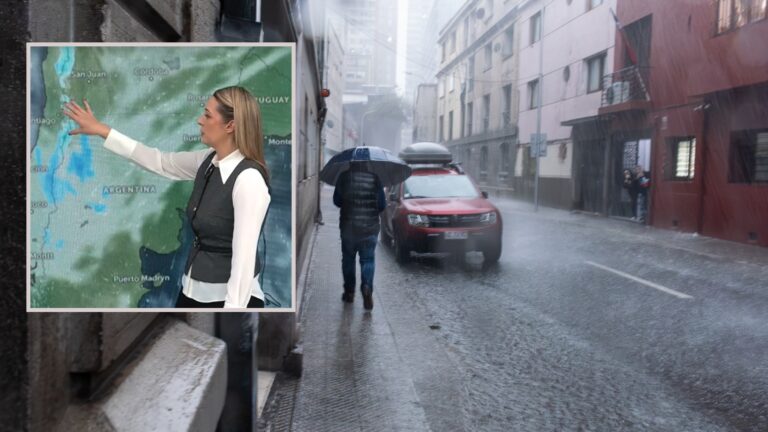 Lluvia en Santiago este martes: A qué hora se esperan las precipitaciones más intensas y cuánta agua caería