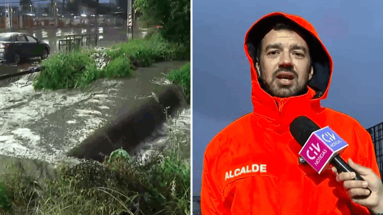 “Podría afectar a viviendas”: Vodanovic advierte riesgo de desborde del canal Santa Marta ante las lluvias