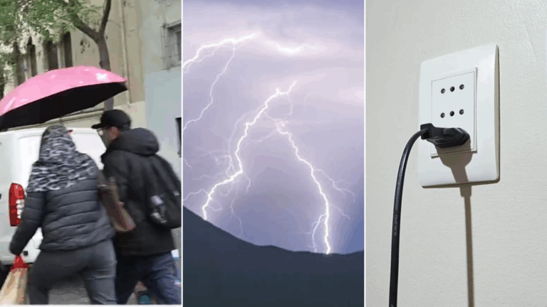 ¿Qué hacer y qué evitar durante una tormenta eléctrica? Las recomendaciones para protegerse de los rayos