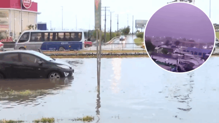 Tormenta eléctrica, trombas marinas y 33 mm de agua: sistema frontal preocupa a vecinos de Concepción
