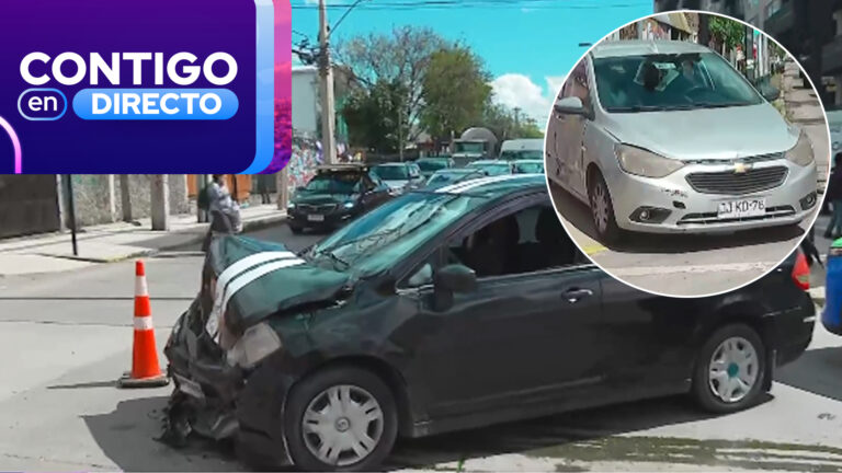 Choque múltiple dejó varios lesionados en Conchalí: Esquina es conocida por constantes accidentes