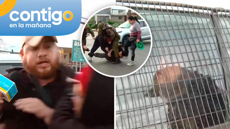 “Él me chocó…”: Así reaccionó el conductor que recibió violenta agresión tras accidente en La Pintana