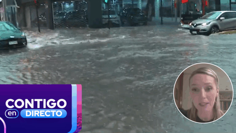 “Debería pasar la medianoche”: Allison Göhler adelantó cuánto durarán las lluvias en Santiago