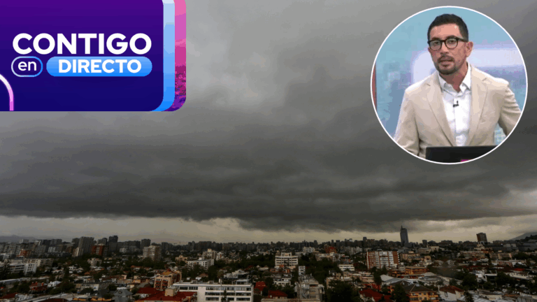 “Hasta 10 milímetros por hora”: Meteorólogo Andrés Moncada advierte por peak de lluvias en Santiago