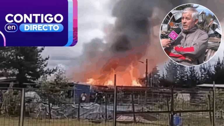 Rayo provocó incendio que destruyó una casa en Yungay: “con los vecinos atacamos el fuego…”